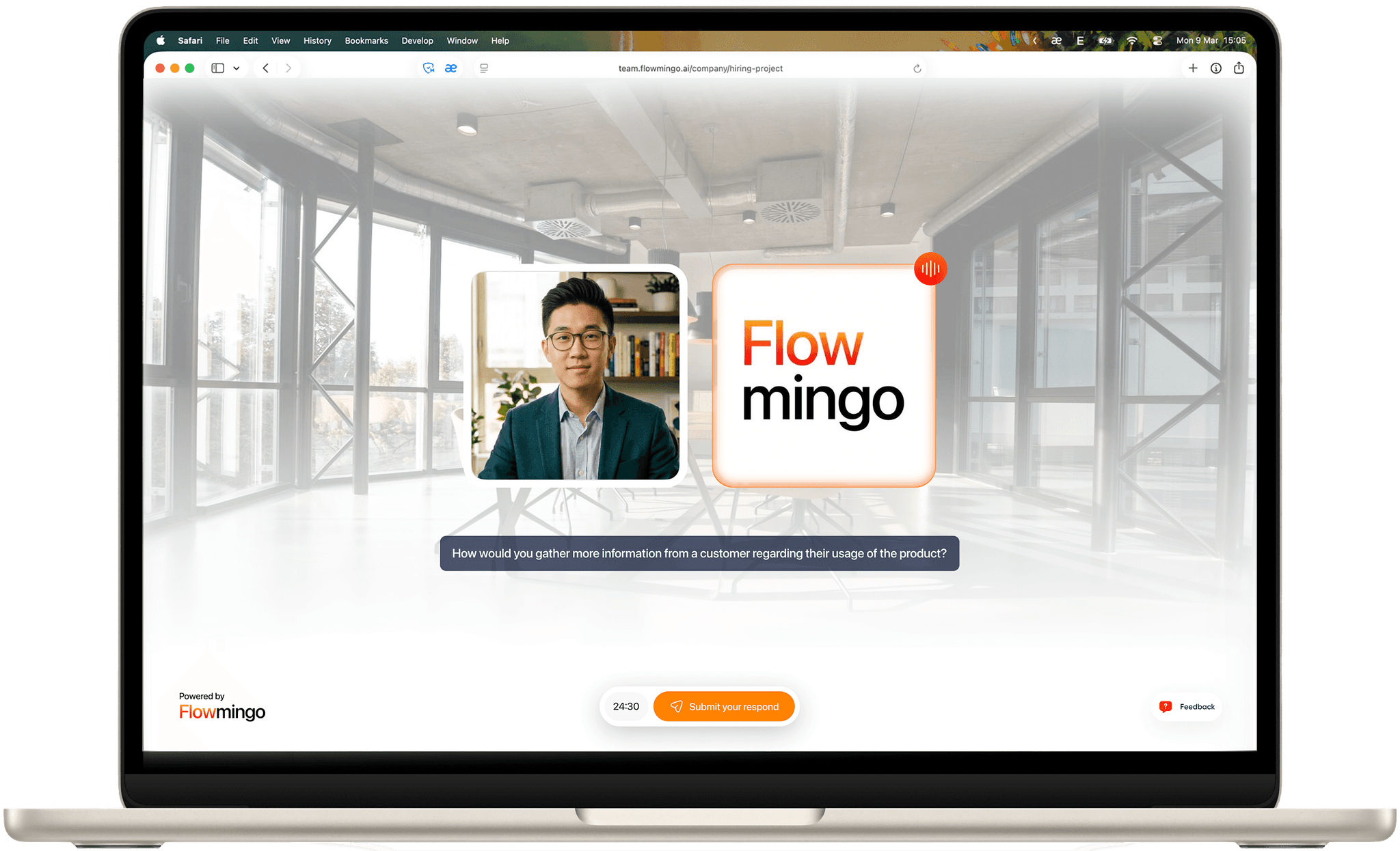 Flowmingo product screenshot